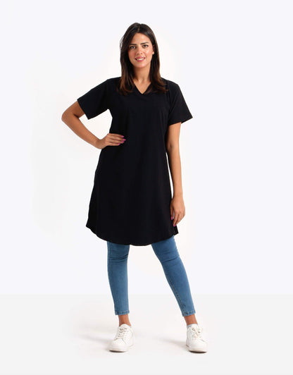 V-Neck Loose Fit Blouse - Carina - ÙƒØ§Ø±ÙŠÙ†Ø§