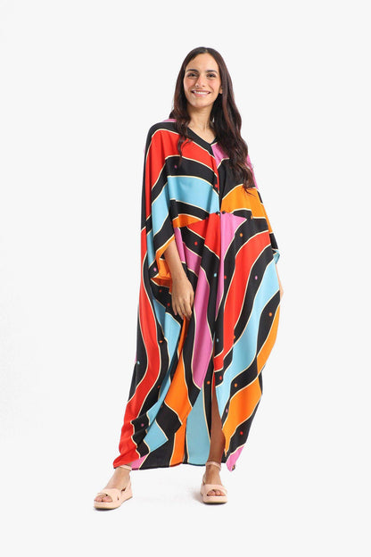 V-Neck Over Sized Poncho - Carina - ÙƒØ§Ø±ÙŠÙ†Ø§