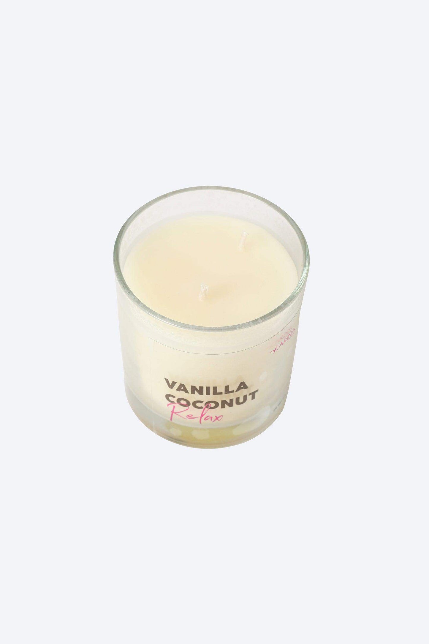 Vanilla Coconut Relax Candle - 210g - Carina - ÙƒØ§Ø±ÙŠÙ†Ø§