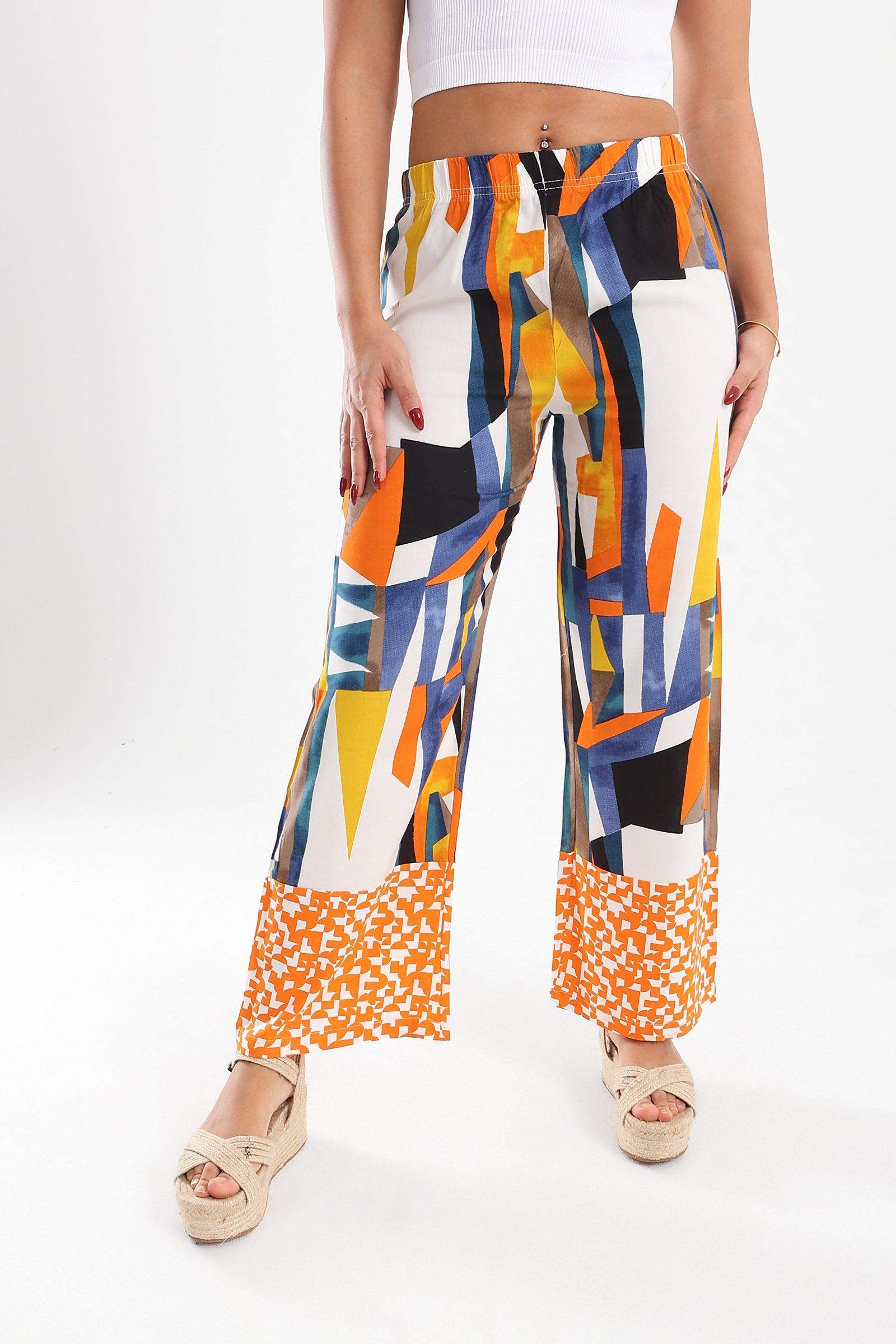 Vibrant Colored Full Length Pants - Carina - ÙƒØ§Ø±ÙŠÙ†Ø§