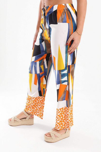 Vibrant Colored Full Length Pants - Carina - ÙƒØ§Ø±ÙŠÙ†Ø§