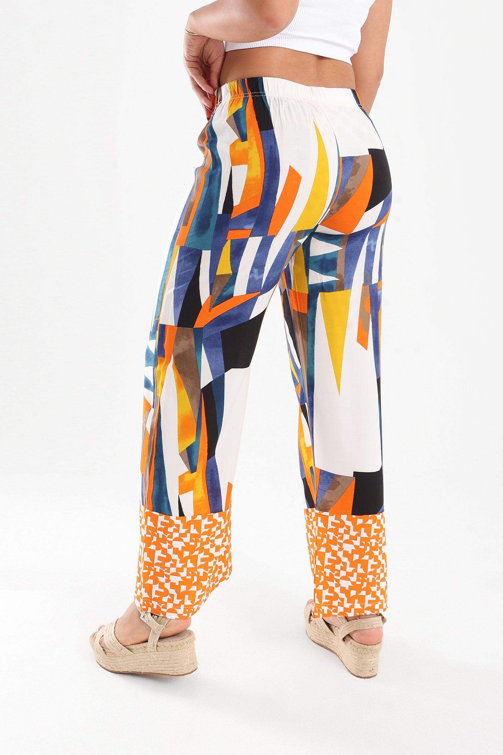 Vibrant Colored Full Length Pants - Carina - ÙƒØ§Ø±ÙŠÙ†Ø§