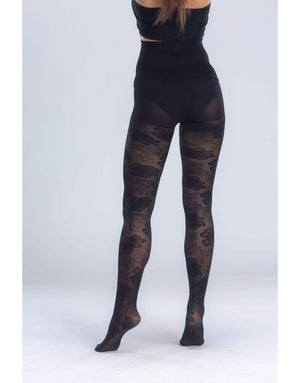 Vintage Floral Pantyhose - Carina - ÙƒØ§Ø±ÙŠÙ†Ø§