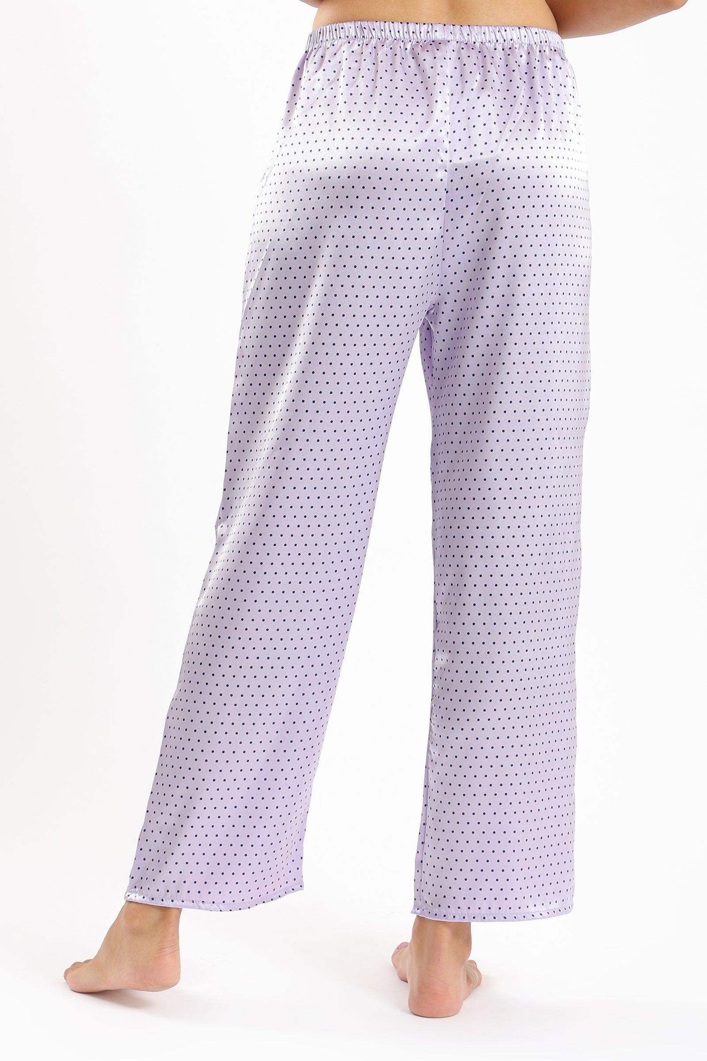 Violet Dotted Pyjama Pants - Carina - ÙƒØ§Ø±ÙŠÙ†Ø§