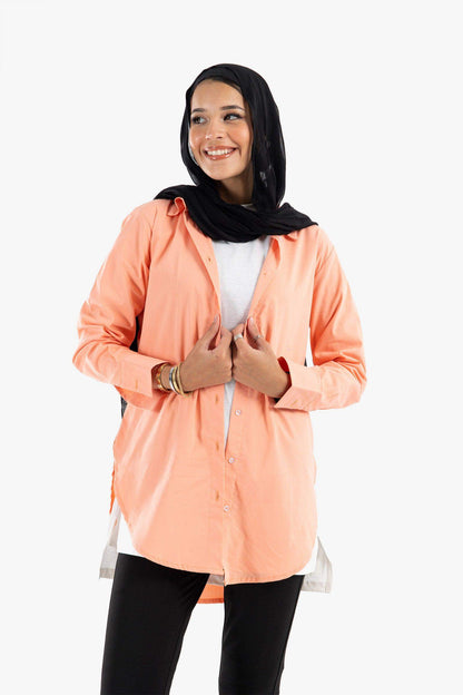 Viscose Basic Shirt - Carina - ÙƒØ§Ø±ÙŠÙ†Ø§