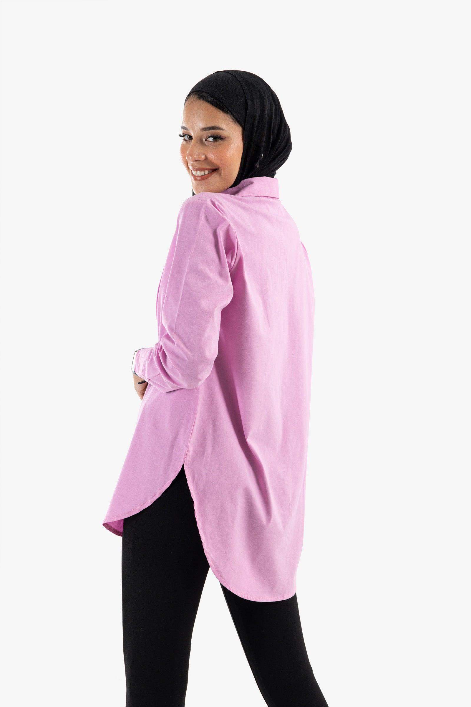 Viscose Basic Shirt - Carina - ÙƒØ§Ø±ÙŠÙ†Ø§