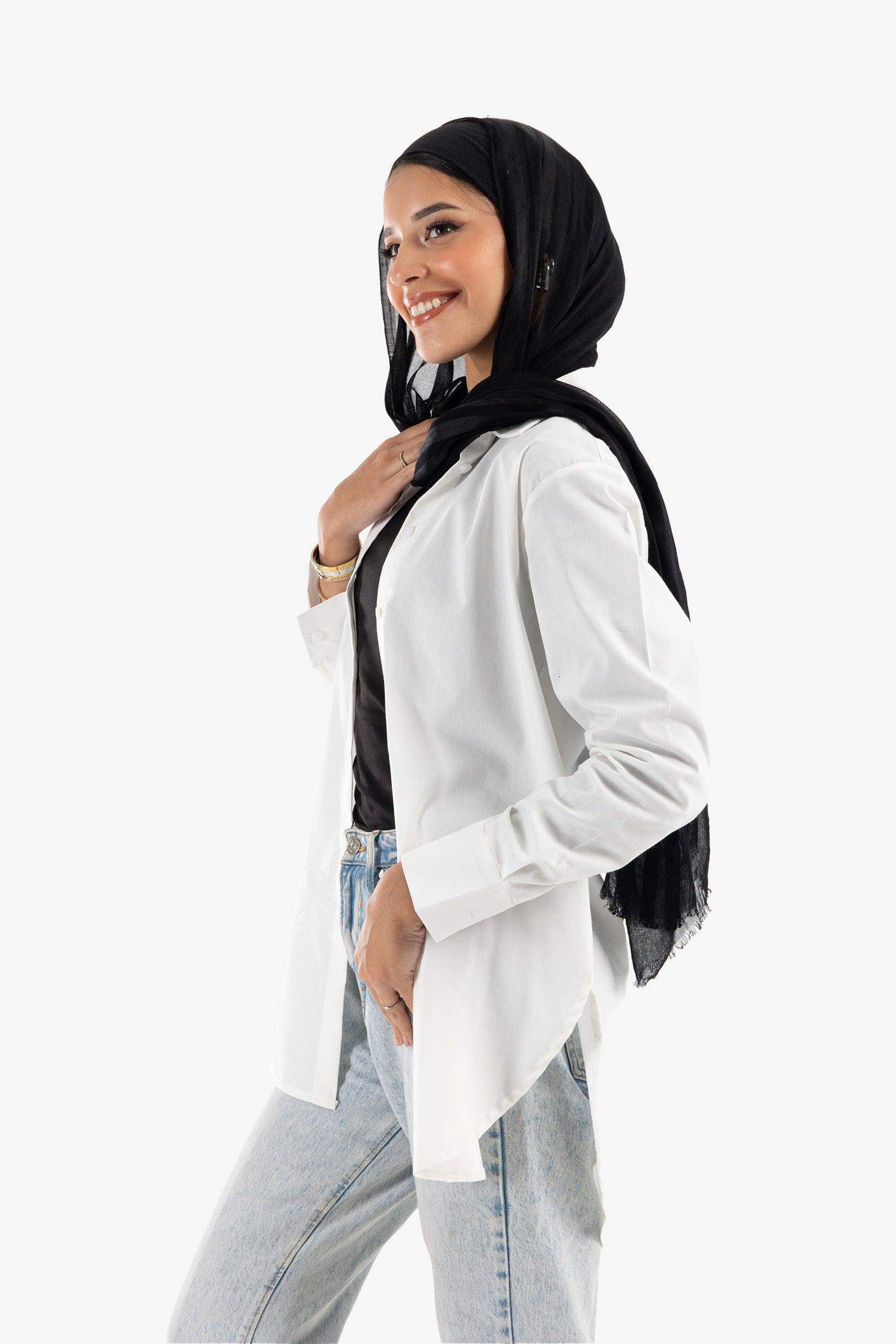 Viscose Basic Shirt - Carina - ÙƒØ§Ø±ÙŠÙ†Ø§