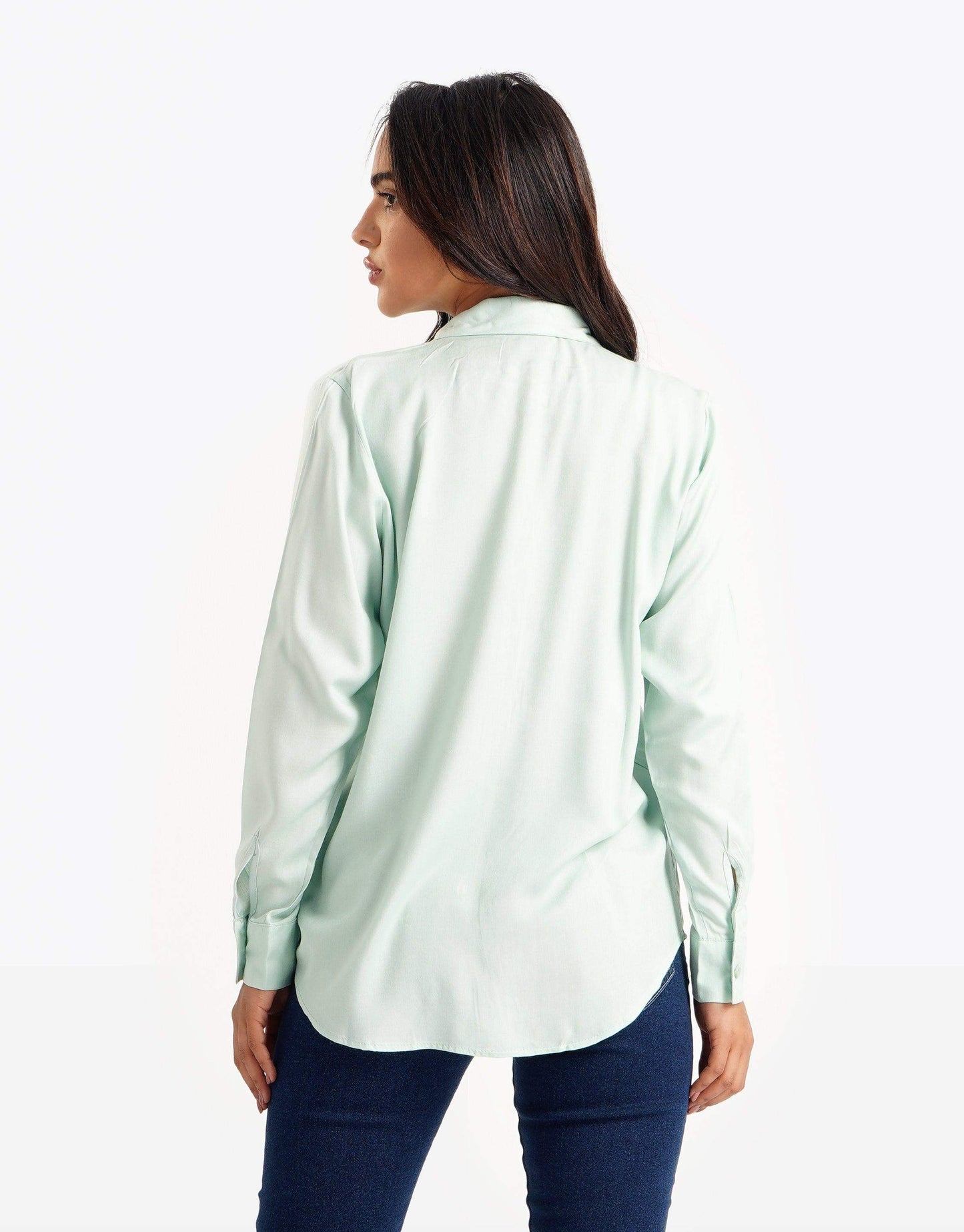 Viscose Classic Collar Shirt - Carina - ÙƒØ§Ø±ÙŠÙ†Ø§