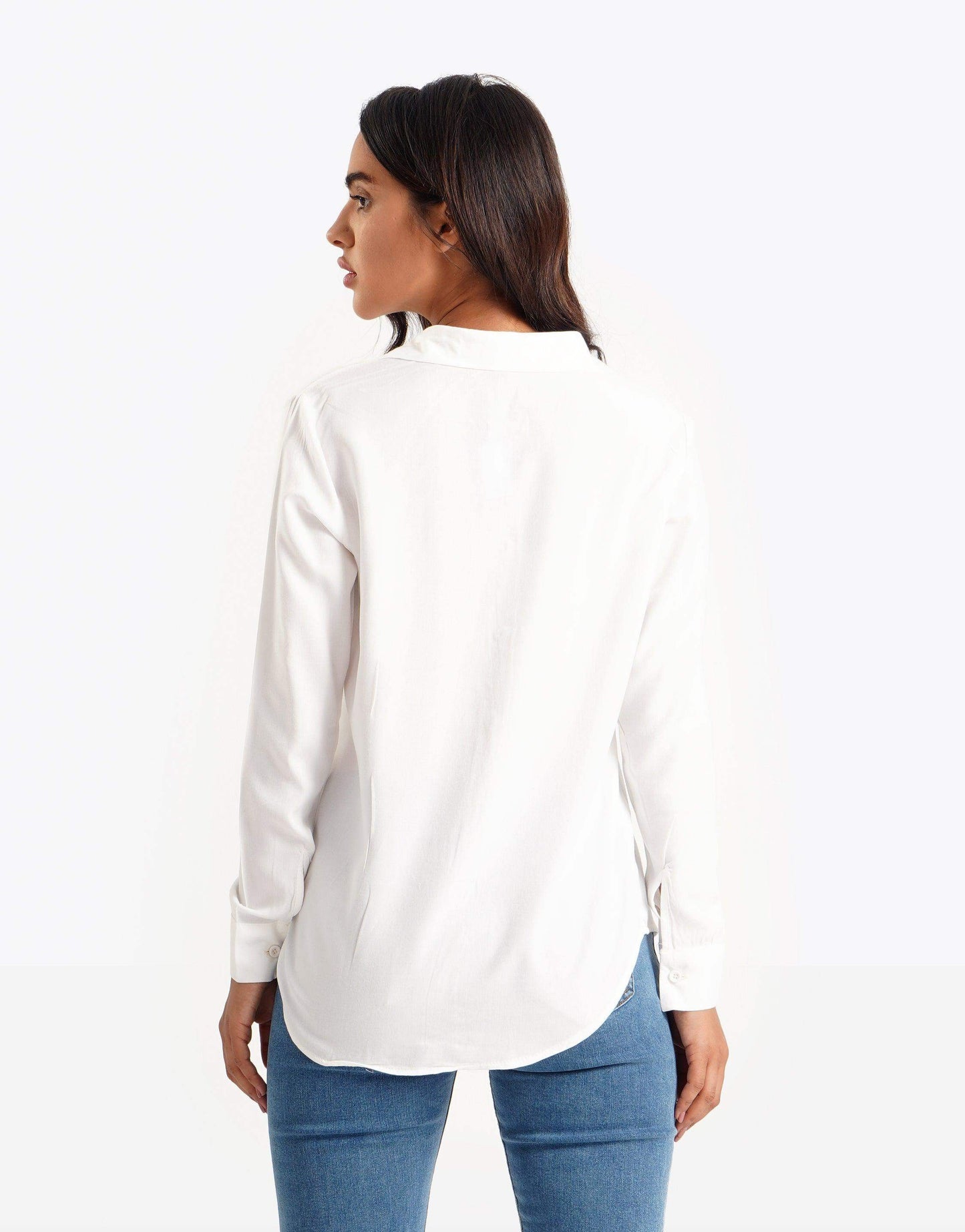 Viscose Classic Collar Shirt - Carina - ÙƒØ§Ø±ÙŠÙ†Ø§