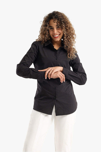 Viscose Classic Shirt - Carina - ÙƒØ§Ø±ÙŠÙ†Ø§