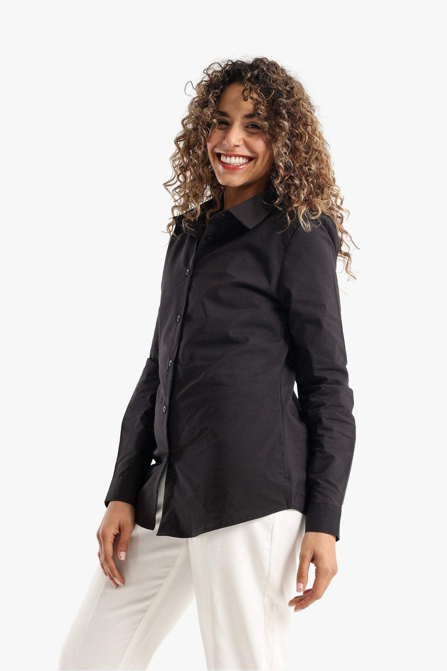 Viscose Classic Shirt - Carina - ÙƒØ§Ø±ÙŠÙ†Ø§