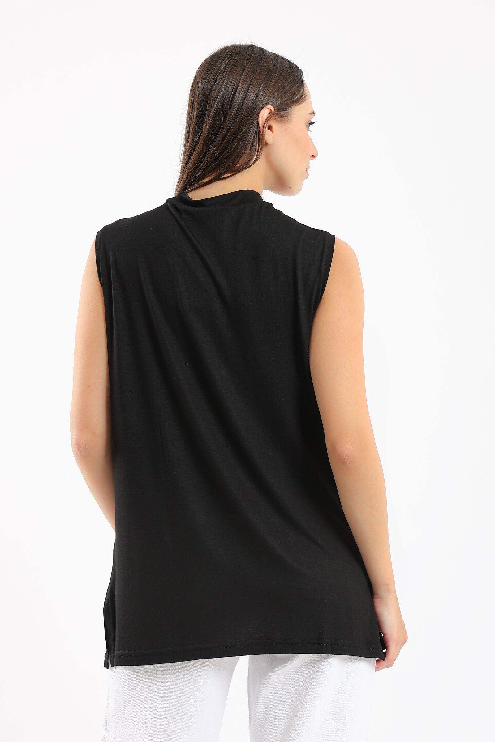 Viscose High Neck Top - Carina - ÙƒØ§Ø±ÙŠÙ†Ø§