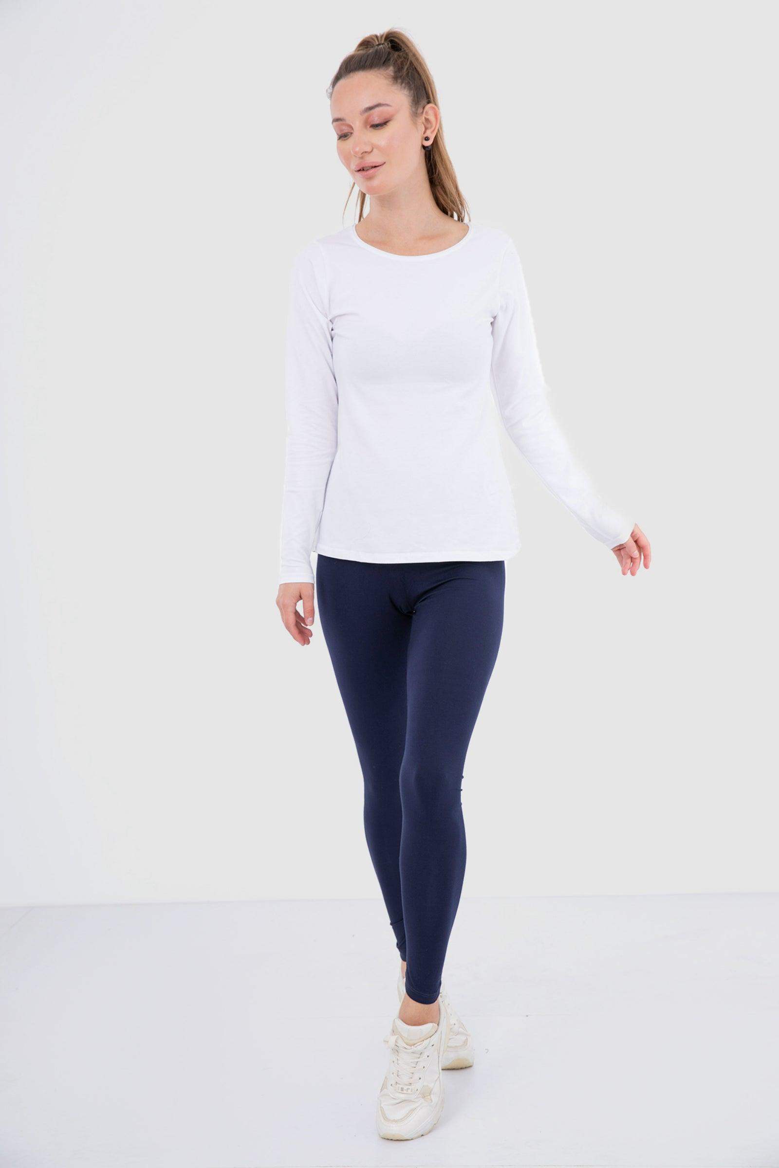 Viscose High Waist Leggings - Carina - ÙƒØ§Ø±ÙŠÙ†Ø§