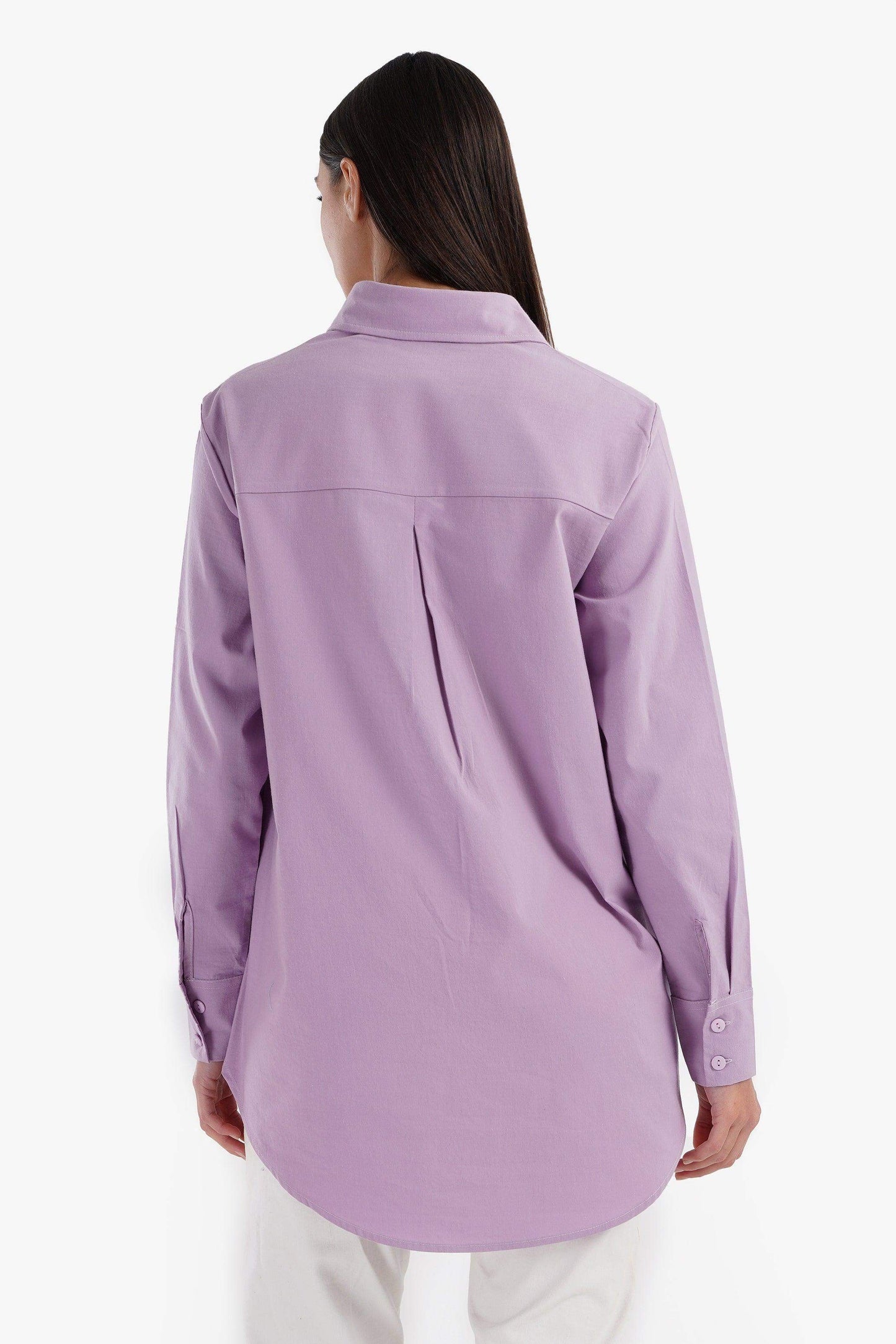 Viscose Long Sleeves Shirt - Carina - ÙƒØ§Ø±ÙŠÙ†Ø§