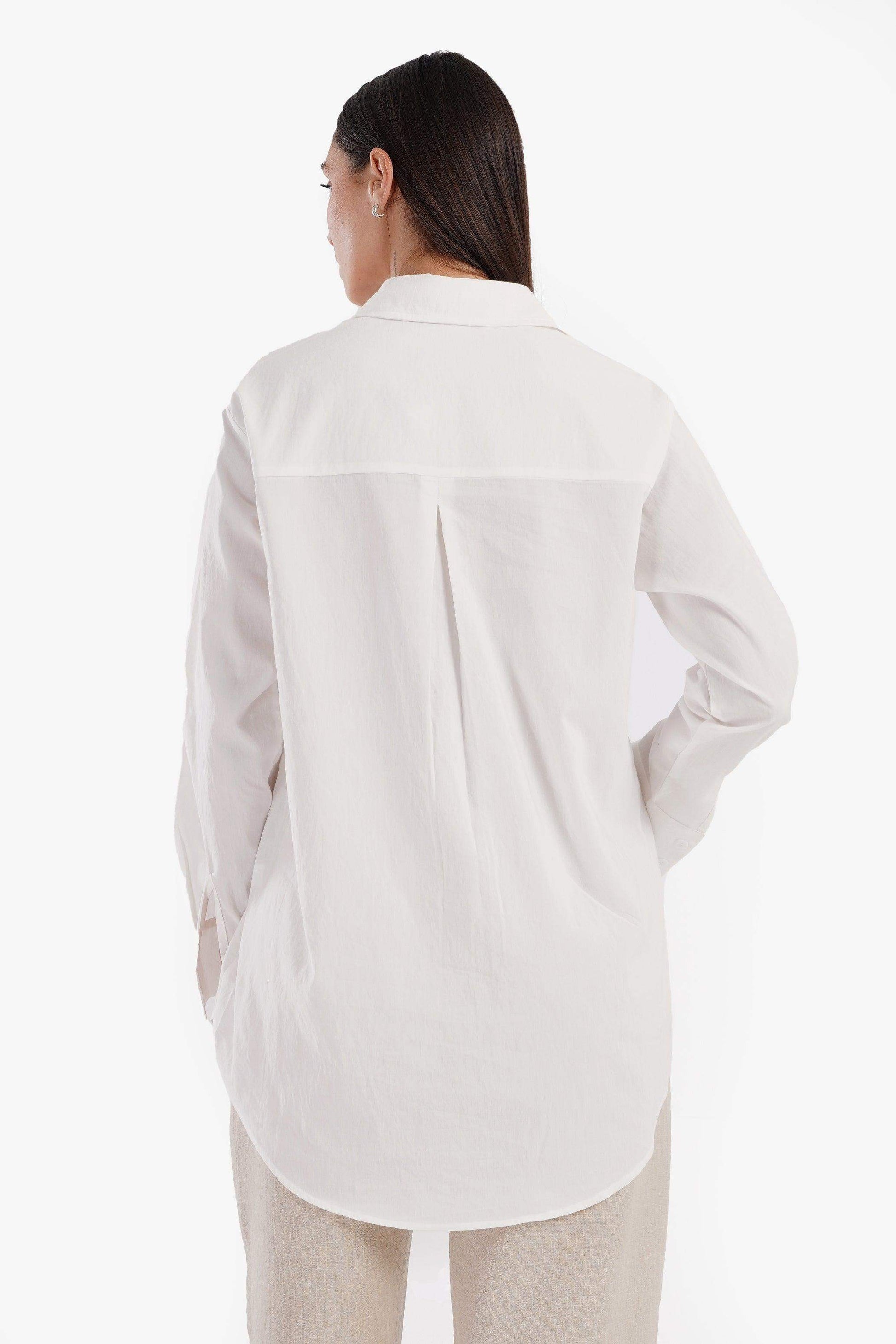 Viscose Long Sleeves Shirt - Carina - ÙƒØ§Ø±ÙŠÙ†Ø§