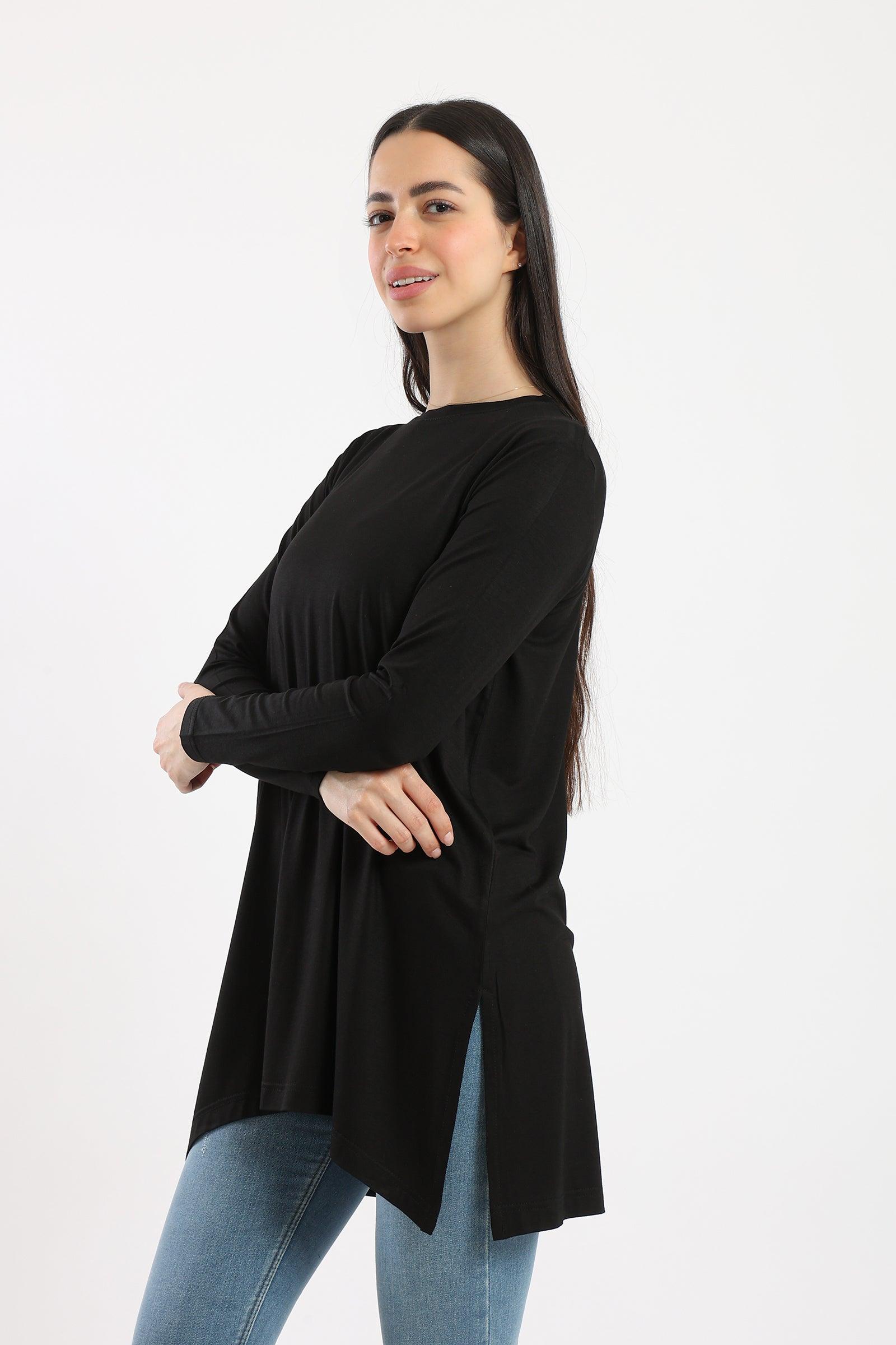 Viscose Long Sleeves Top - Clue-wear