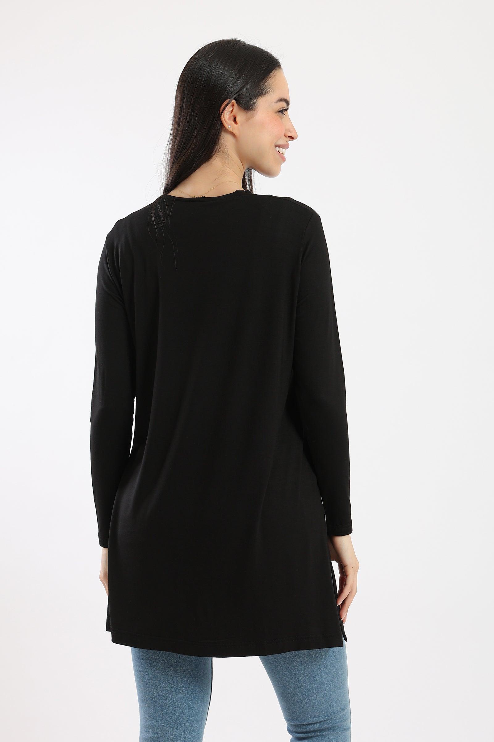 Viscose Long Sleeves Top - Clue-wear