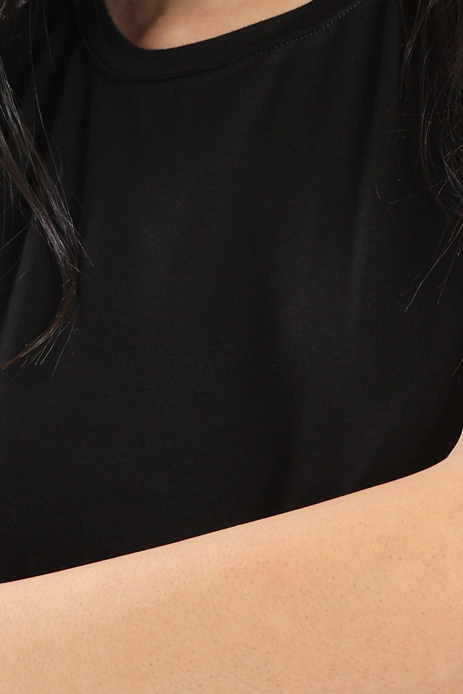 Viscose Plain Dress - Clue Wear