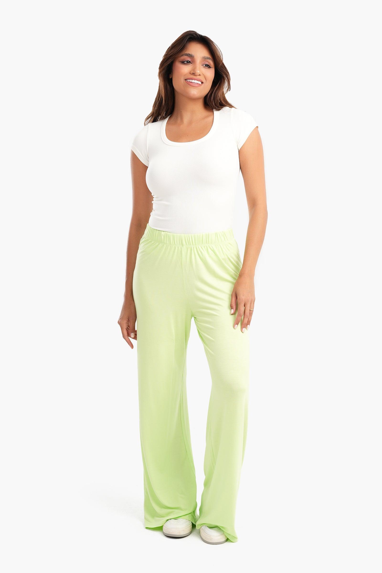 Viscose Plain Lounge Pants - Carina - ÙƒØ§Ø±ÙŠÙ†Ø§