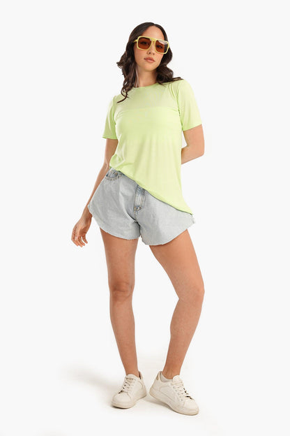 Viscose Plain Lounge T-Shirt - Carina - ÙƒØ§Ø±ÙŠÙ†Ø§