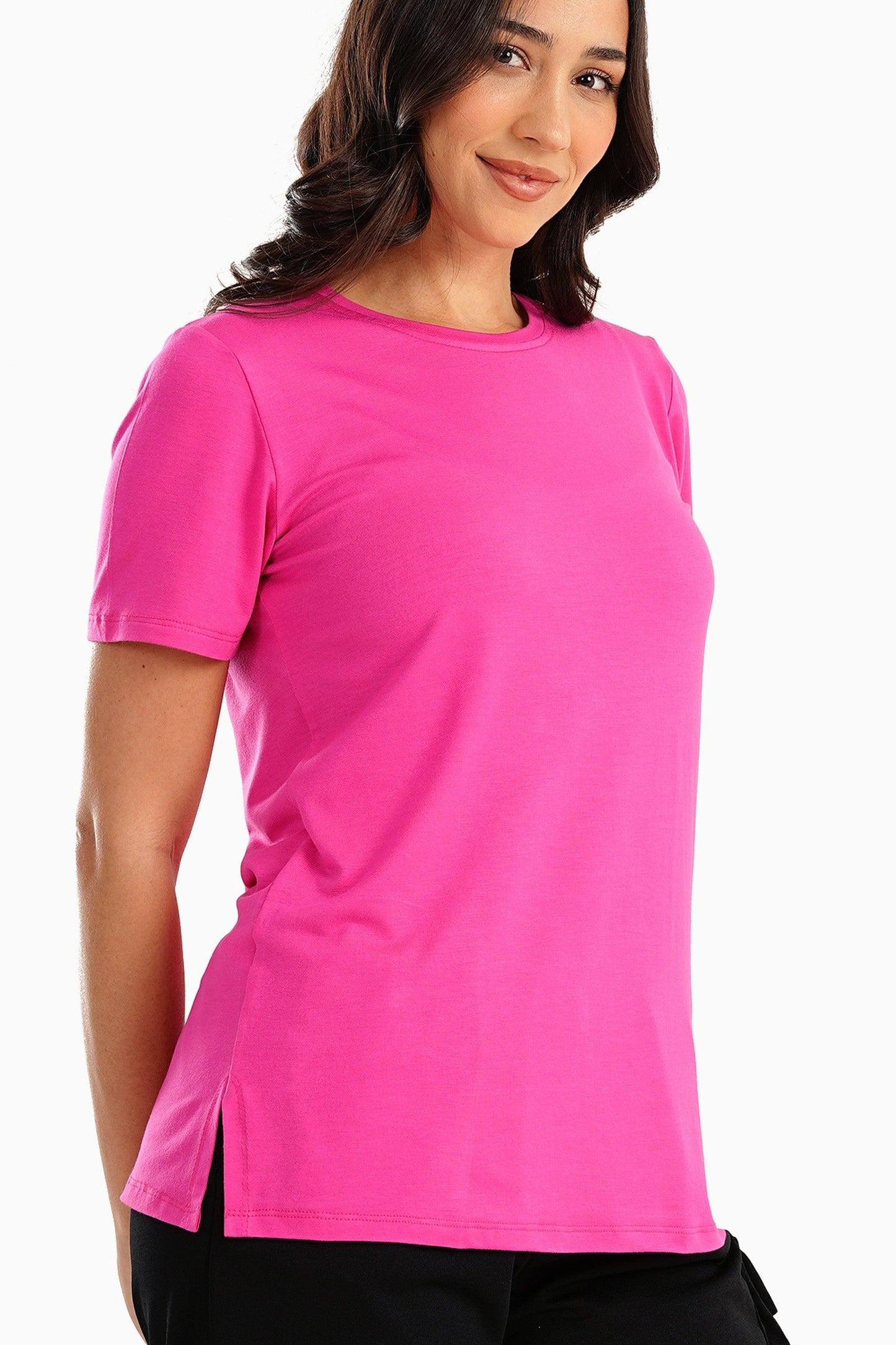 Viscose Plain Lounge T-Shirt - Carina - ÙƒØ§Ø±ÙŠÙ†Ø§