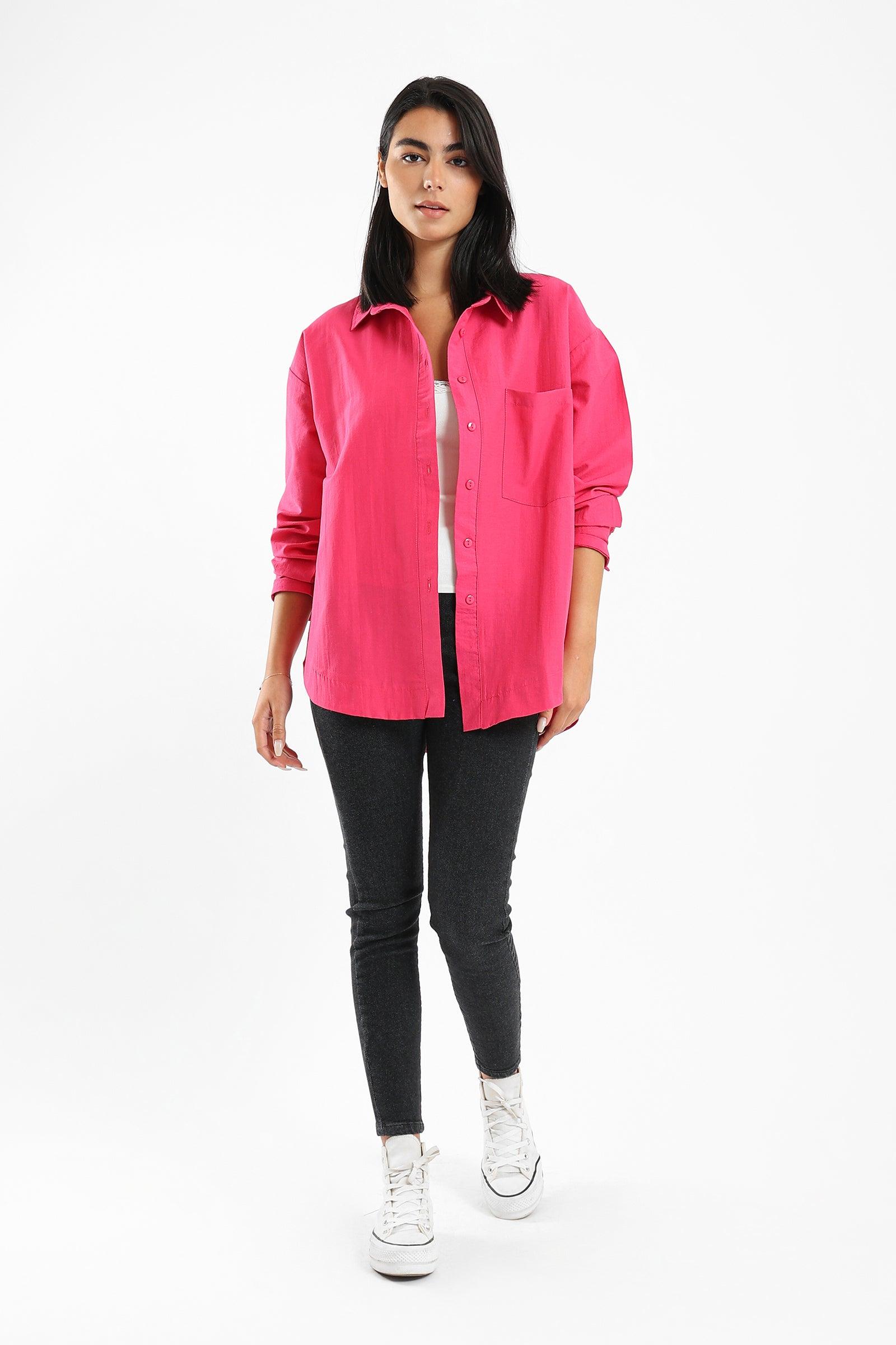 Viscose Relaxed Shirt - Clue Wear