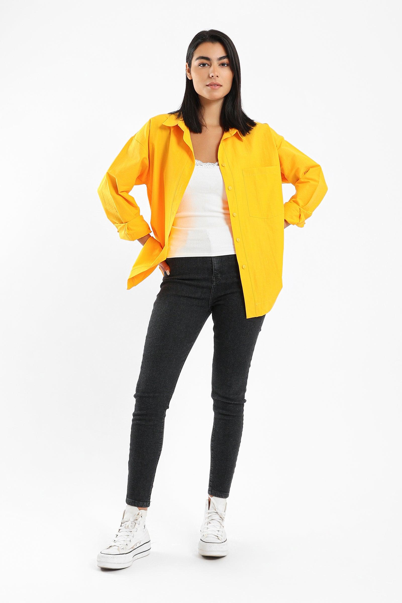 Viscose Relaxed Shirt - Clue Wear
