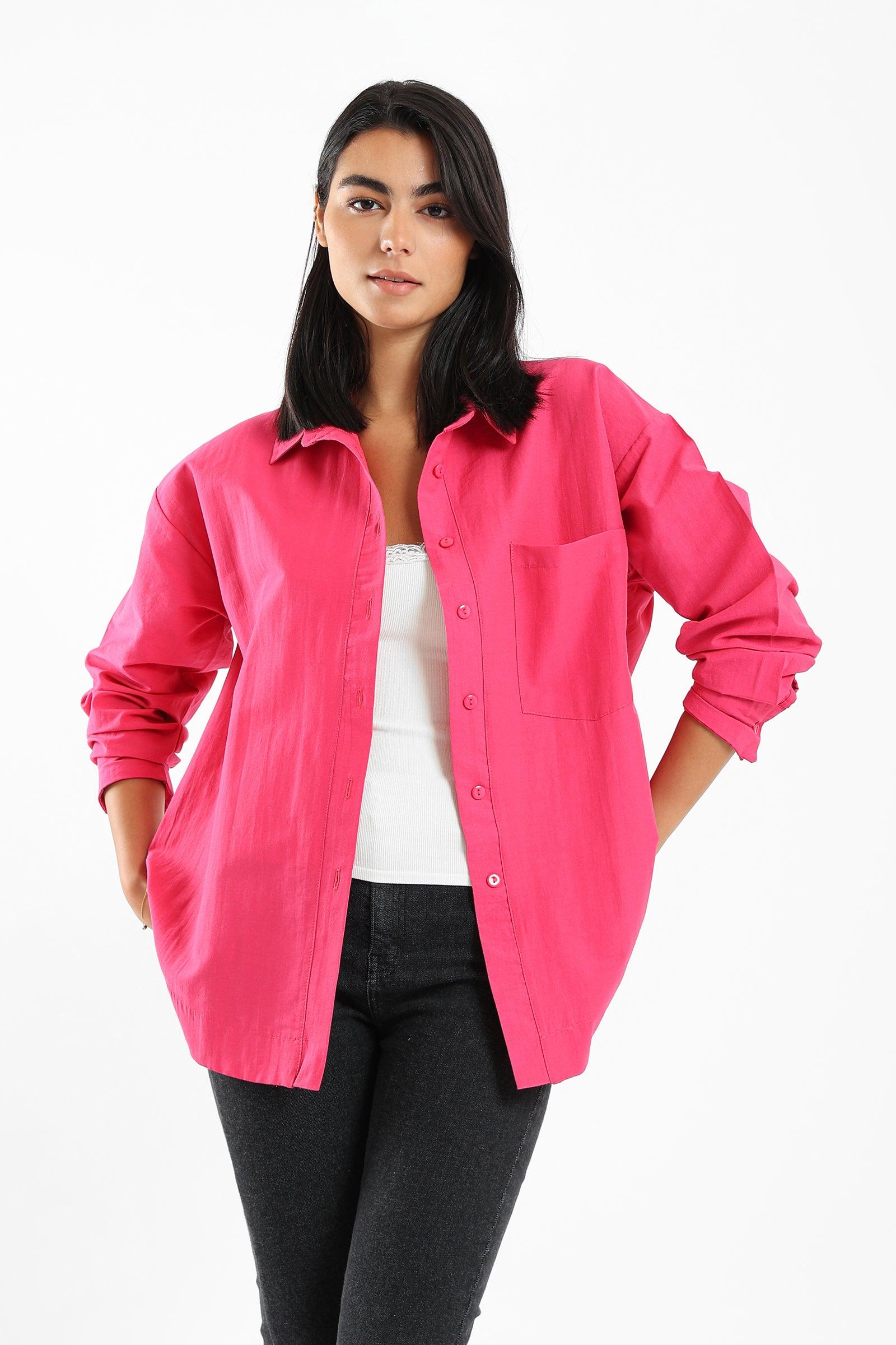 Viscose Relaxed Shirt - Clue Wear