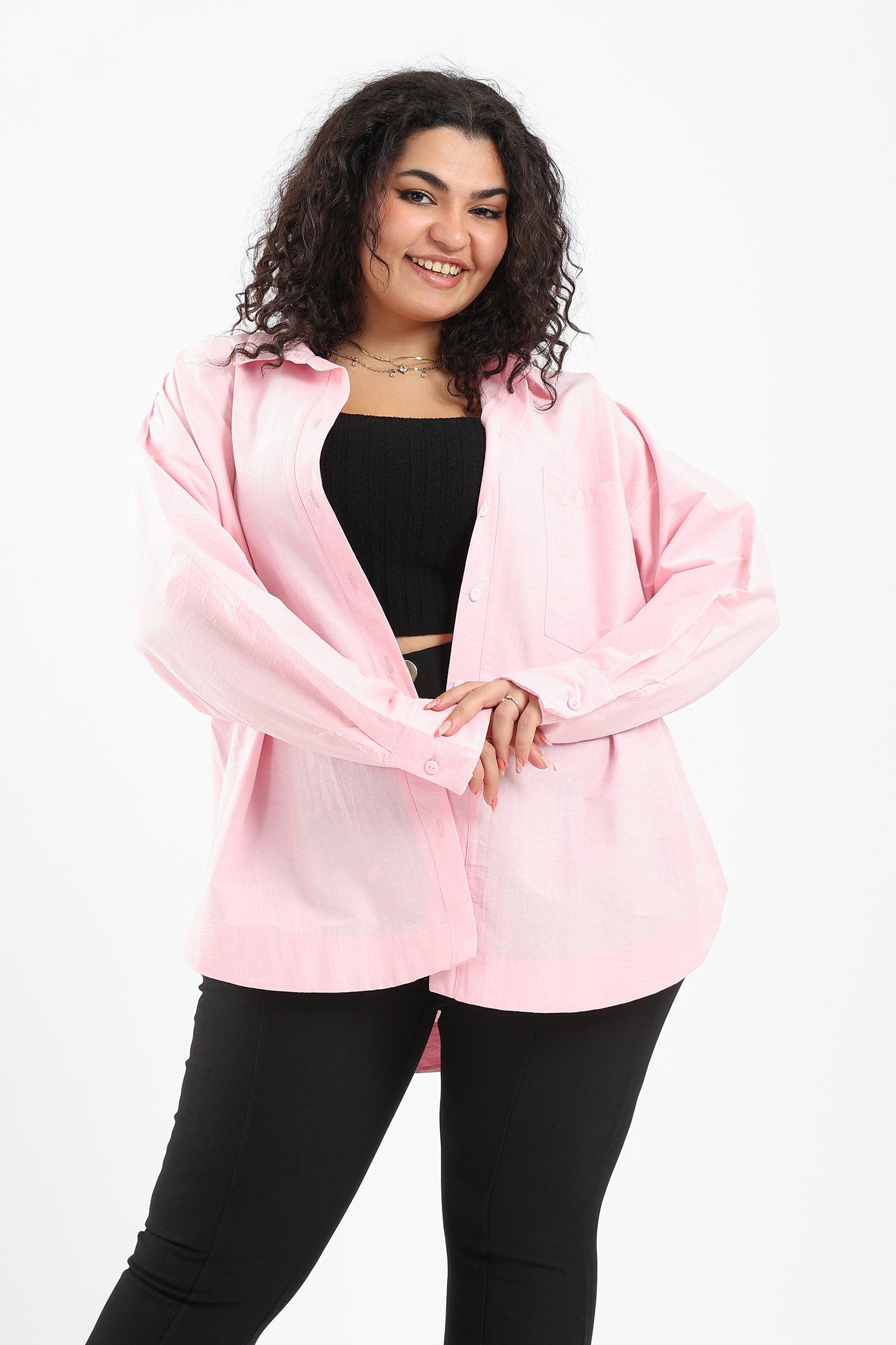 Viscose Relaxed Shirt - Clue Wear