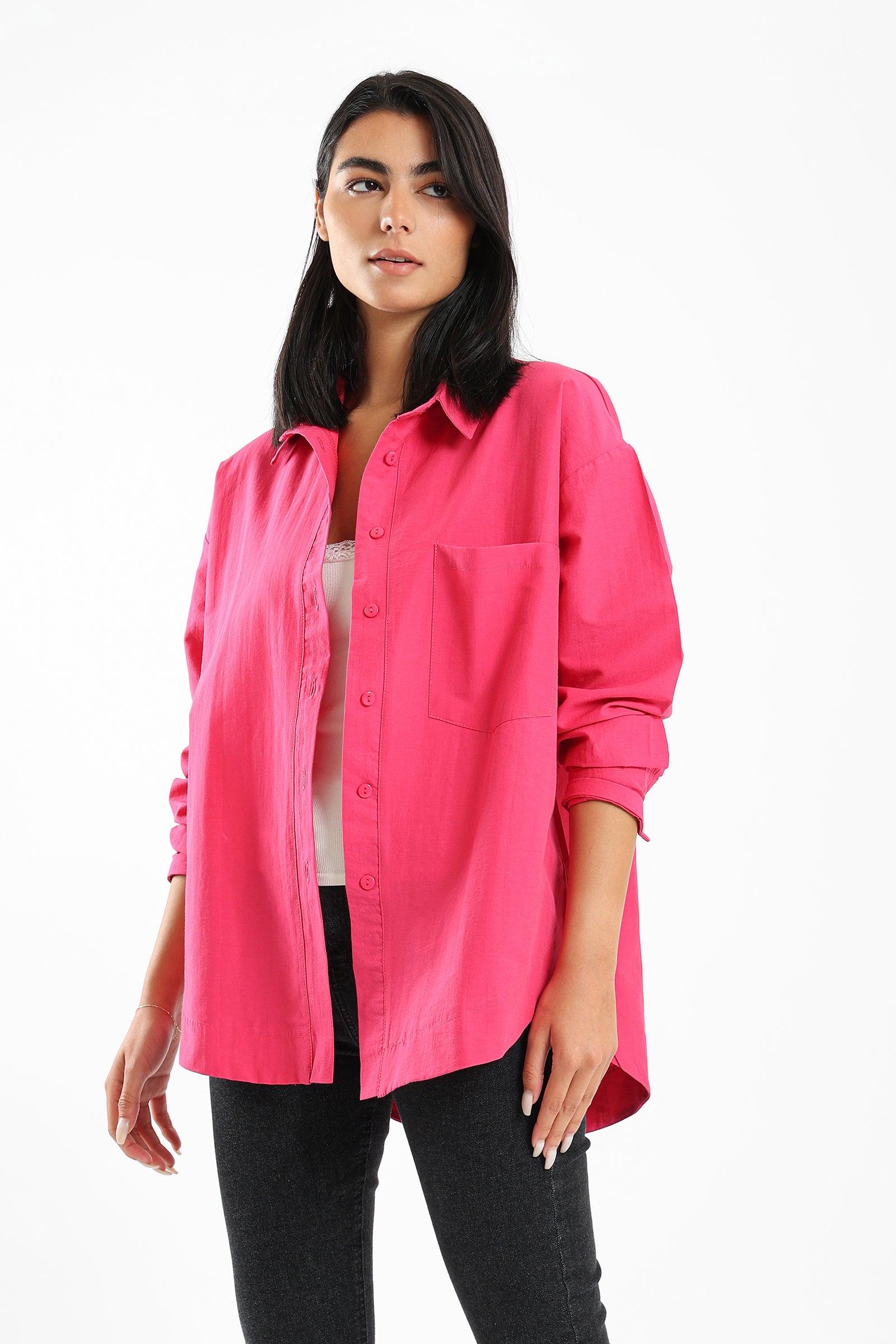Viscose Relaxed Shirt - Clue Wear