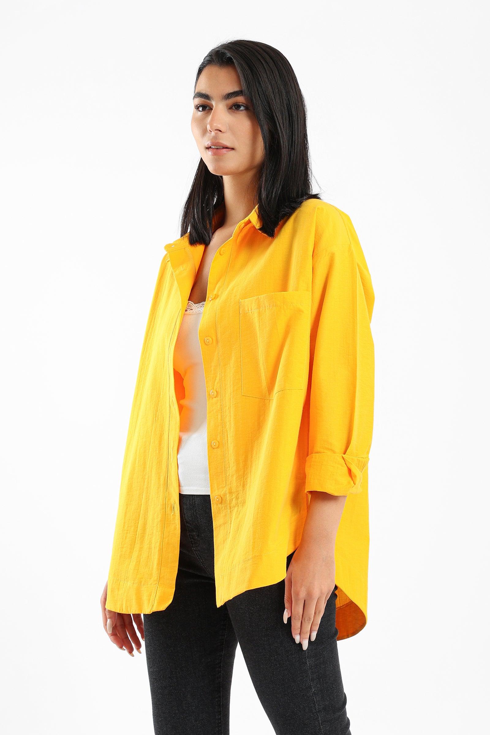 Viscose Relaxed Shirt - Clue Wear