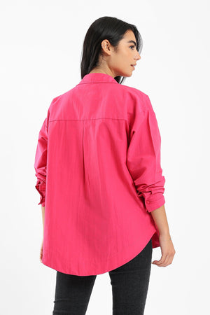 Viscose Relaxed Shirt - Clue Wear