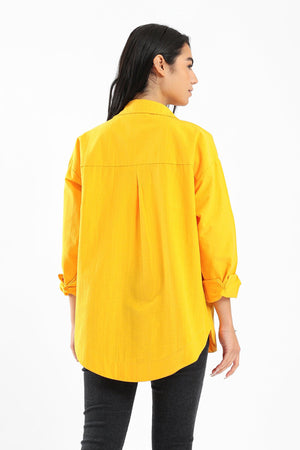 Viscose Relaxed Shirt - Clue Wear