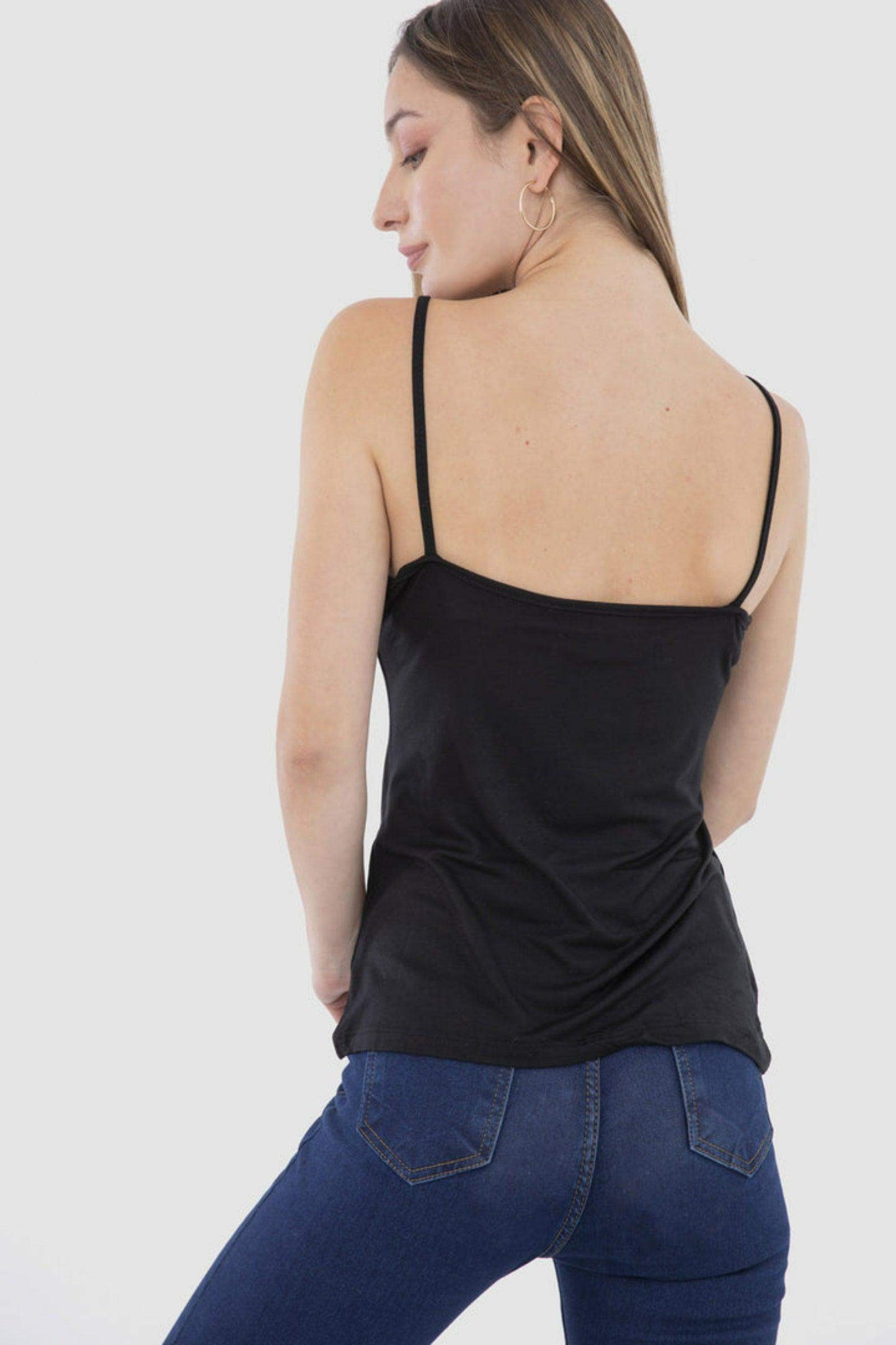 Viscose Sleeveless Tank Top - Carina - ÙƒØ§Ø±ÙŠÙ†Ø§