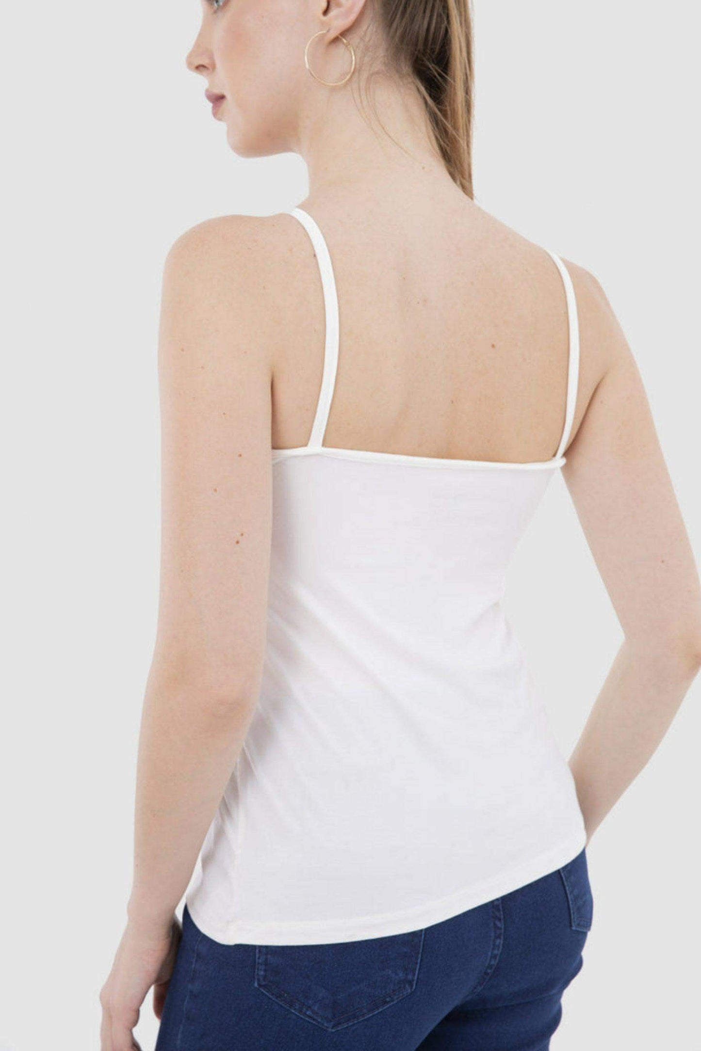 Viscose Sleeveless Tank Top - Carina - ÙƒØ§Ø±ÙŠÙ†Ø§