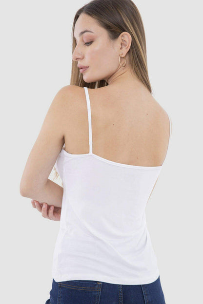 Viscose Sleeveless Tank Top - Carina - ÙƒØ§Ø±ÙŠÙ†Ø§