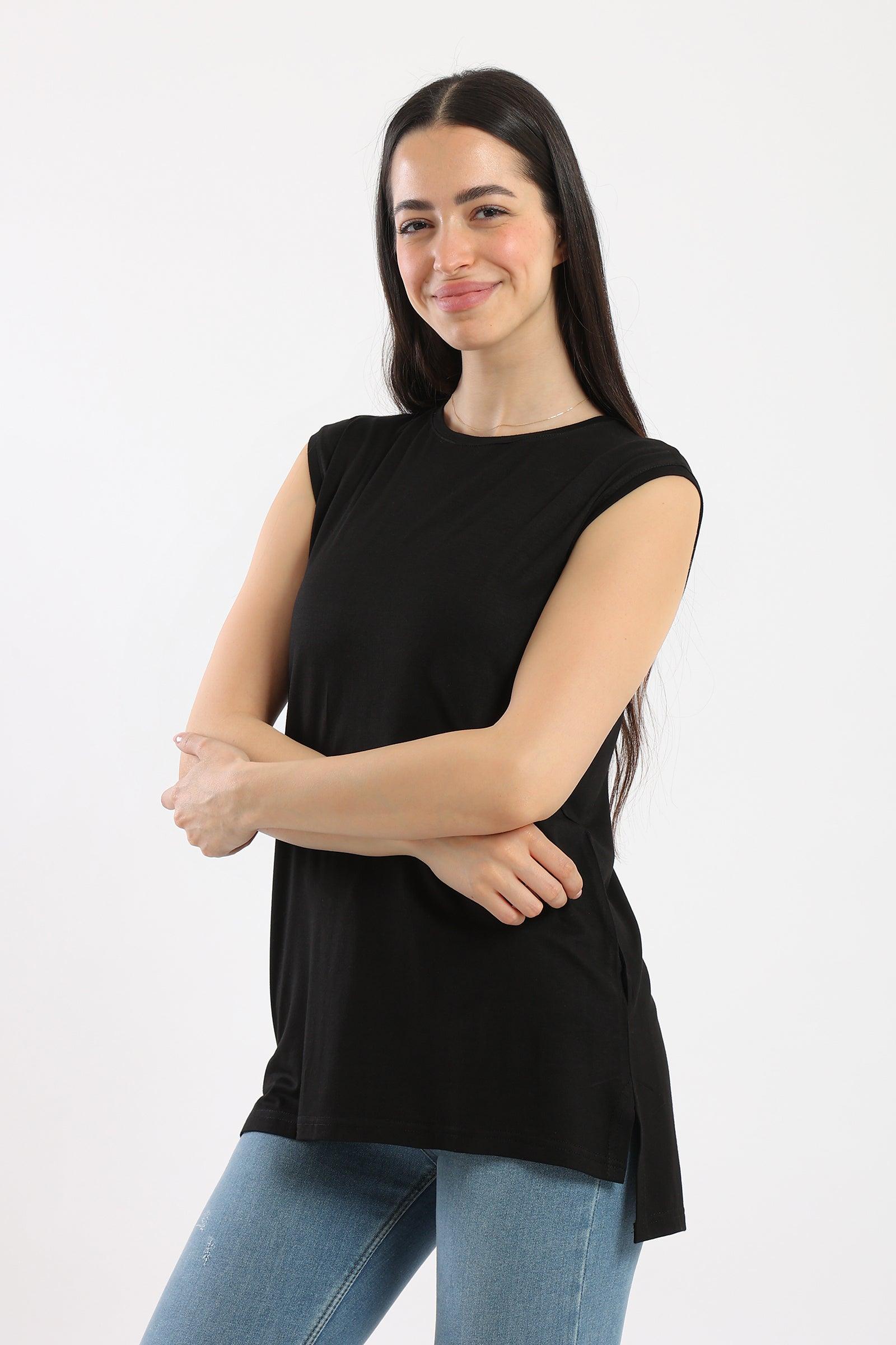 Viscose Sleeveless Top - Clue-wear