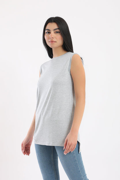 Viscose Sleeveless Top - Clue Wear