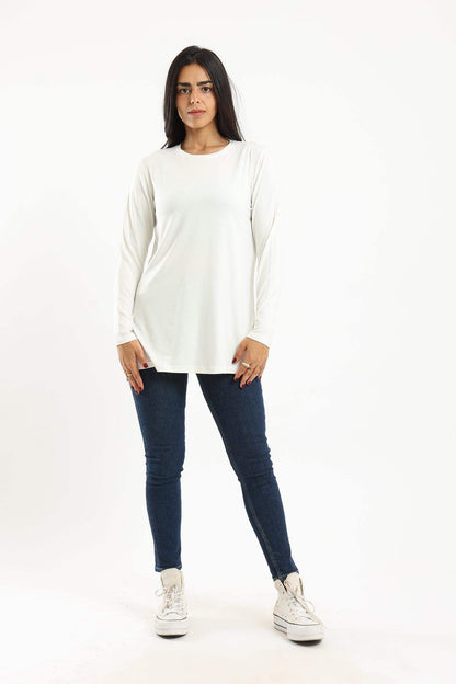 Viscose Top with Slits - Carina - ÙƒØ§Ø±ÙŠÙ†Ø§