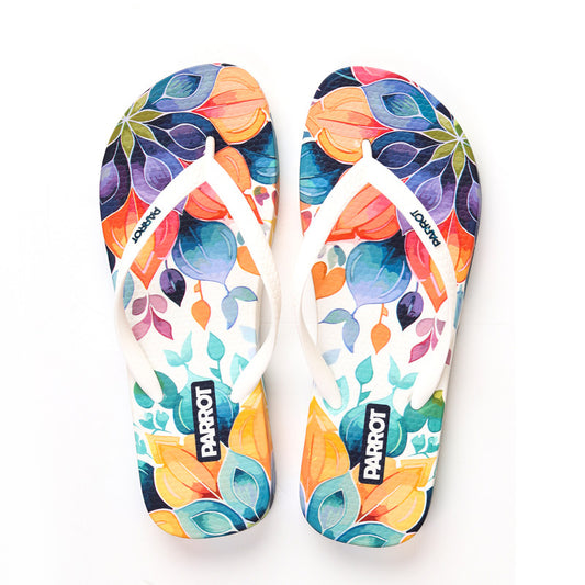 Rubber Summer Slipper - Multicolor