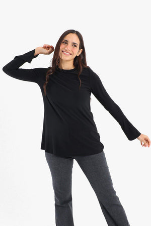 Voile Bell Sleeves Blouse - Carina - ÙƒØ§Ø±ÙŠÙ†Ø§