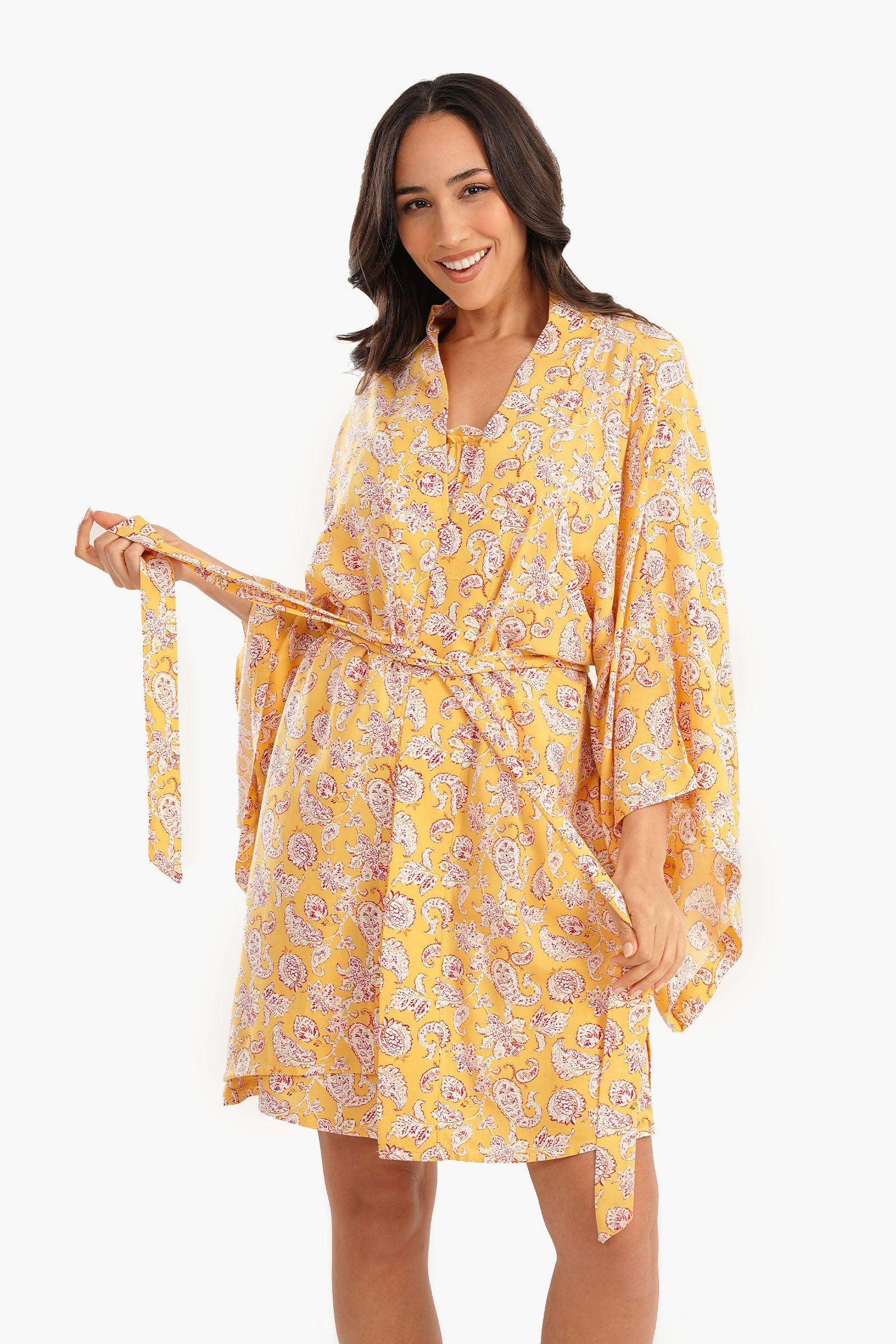 Voile Colored Robe - Carina - ÙƒØ§Ø±ÙŠÙ†Ø§