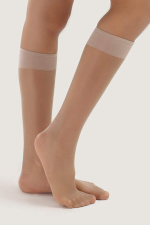 Voile Knee High Socks - Carina - ÙƒØ§Ø±ÙŠÙ†Ø§