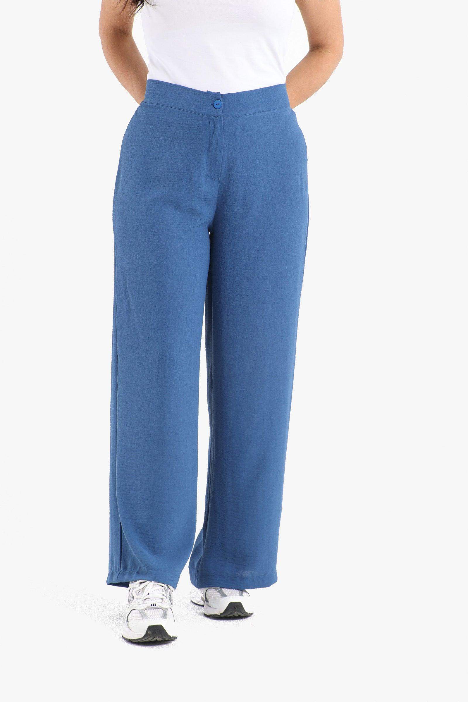 Voile Straight Cut Pants - Carina - ÙƒØ§Ø±ÙŠÙ†Ø§