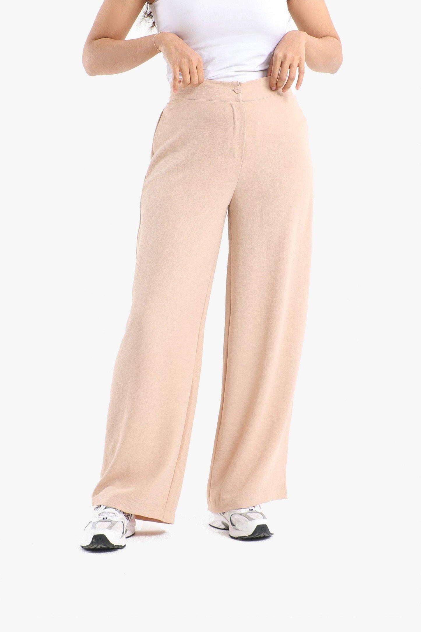 Voile Straight Cut Pants - Carina - ÙƒØ§Ø±ÙŠÙ†Ø§