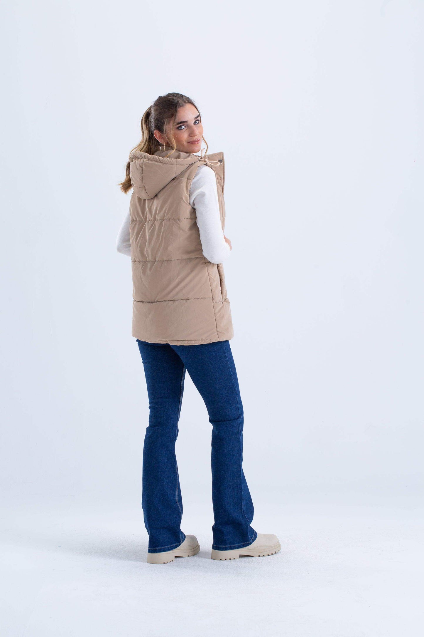 Waterproof Puffer Vest Jacket - Carina - ÙƒØ§Ø±ÙŠÙ†Ø§