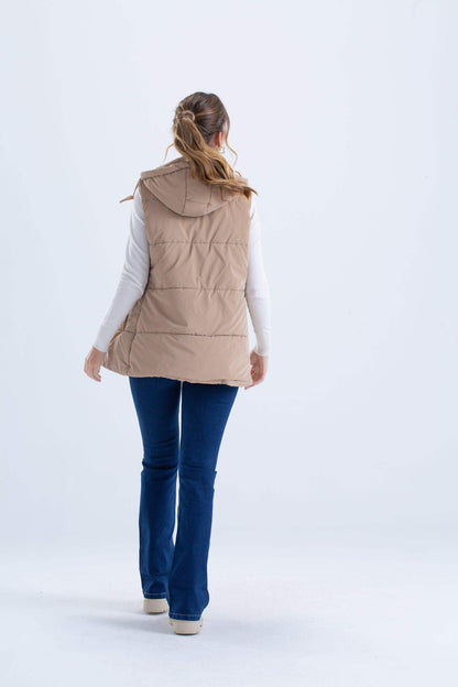 Waterproof Puffer Vest Jacket - Carina - ÙƒØ§Ø±ÙŠÙ†Ø§