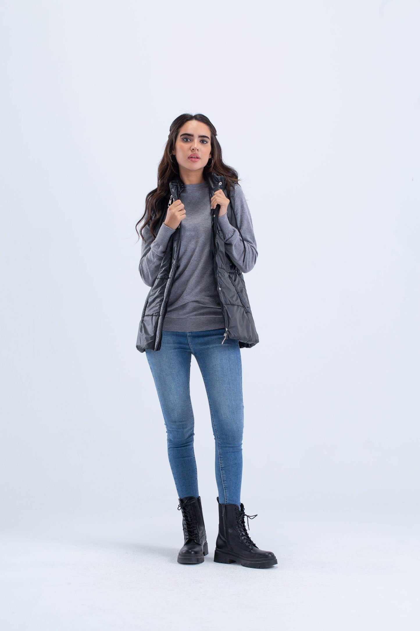 Waterproof Puffer Vest Jacket - Carina - ÙƒØ§Ø±ÙŠÙ†Ø§