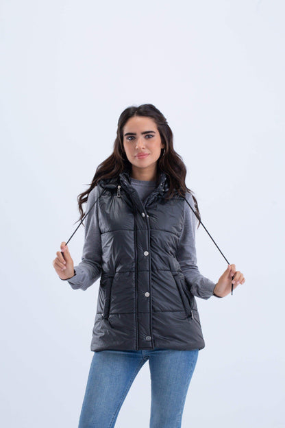 Waterproof Puffer Vest Jacket - Carina - ÙƒØ§Ø±ÙŠÙ†Ø§