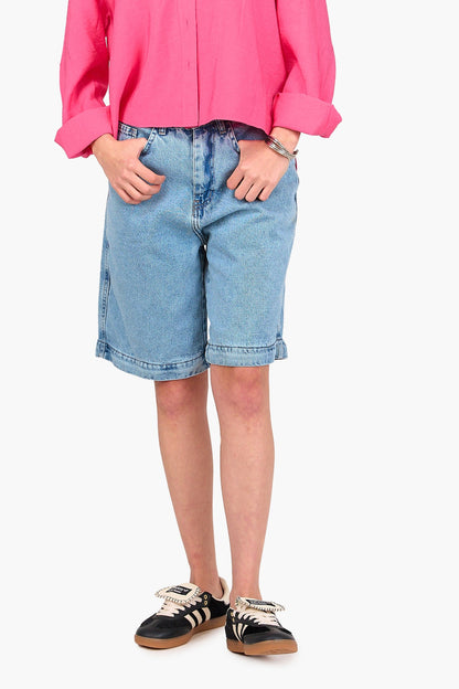2in1 Convertible Denim Pants